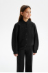 Жакет-бомбер из трикотажа Milano jersey (SSFSG-528-23215-112) Silver spoon