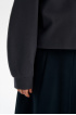 Жакет-бомбер из трикотажа Milano jersey (SSFSG-528-23215-821) Silver spoon