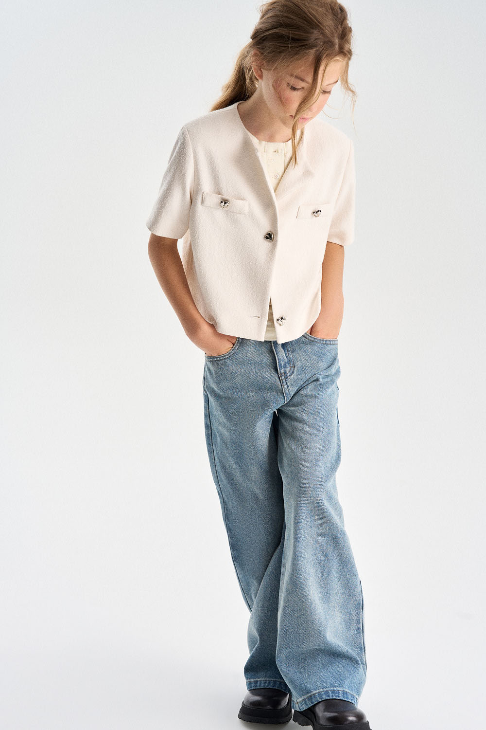 Жакет с пуговицами (SNFSG-629-23257-229) Silver spoon