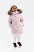 Зимнее пальто с натуральным мехом (PUFWG-116-20310-423) Silver Spoon
