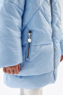 Зимнее пальто с объемным капюшоном (PUFWG-116-20114-303) Silver Spoon