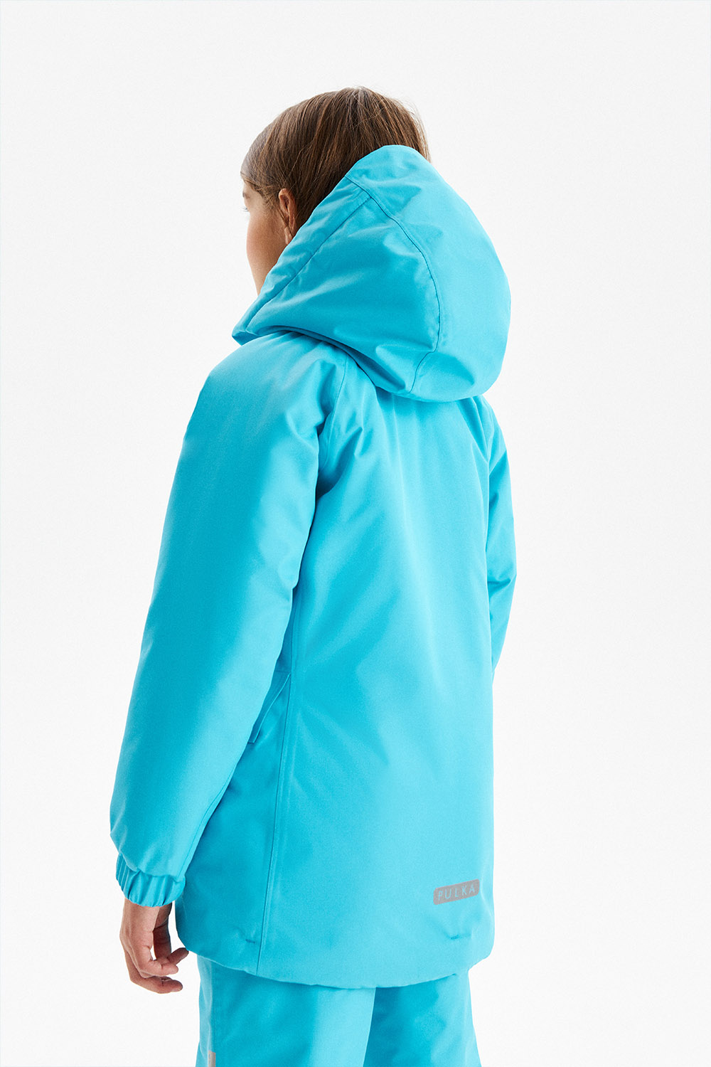 Зимняя куртка из мембраны с капюшоном унисекс (PUAWU-316-30107-380) Silver Spoon