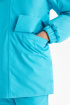 Зимняя куртка из мембраны с капюшоном унисекс (PUAWU-316-30107-380) Silver Spoon
